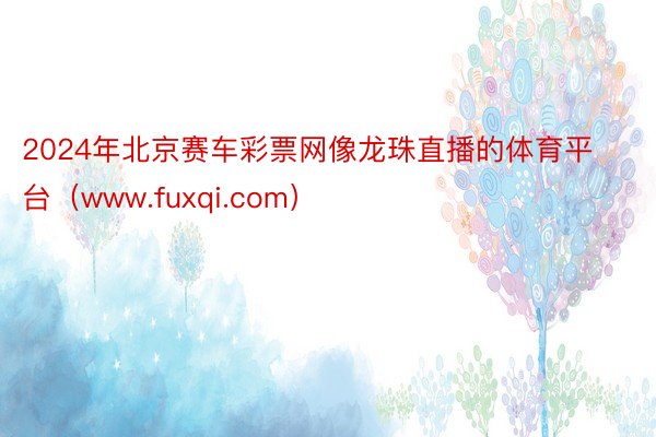 2024年北京赛车彩票网像龙珠直播的体育平台（www.fuxqi.com）